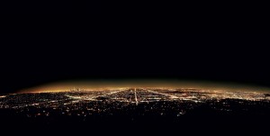 Andreas Gursky - Los Angeles, 1998, chromogenic print mounted on Plexiglas in artist's frame