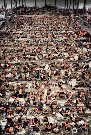 Andreas Gursky - Nha Trang, 2004, chromogenic print mounted on Plexiglas in artist's frame