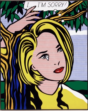 Roy Lichtenstein - I...I'm Sorry!, 1965-66, oil and Magna on canvas