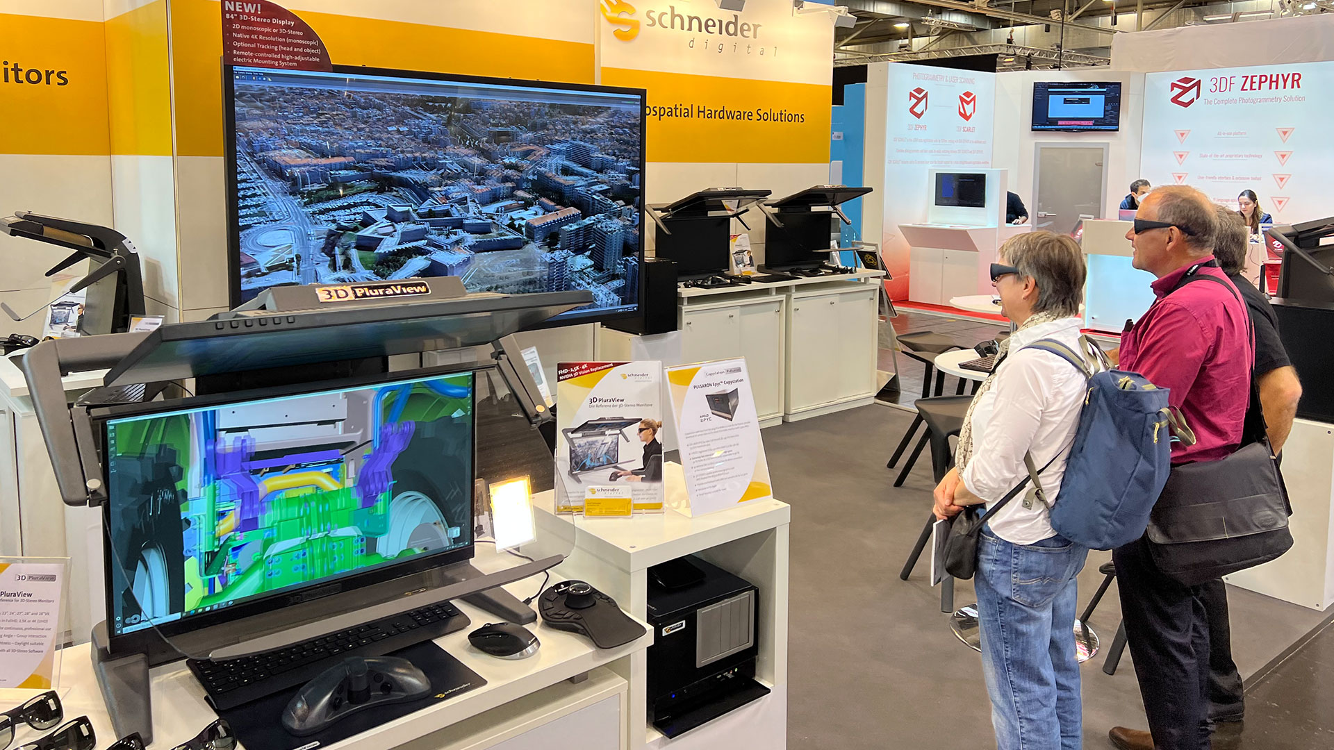 Schneider Digital Review INTERGEO 2022: 3D PluraView live