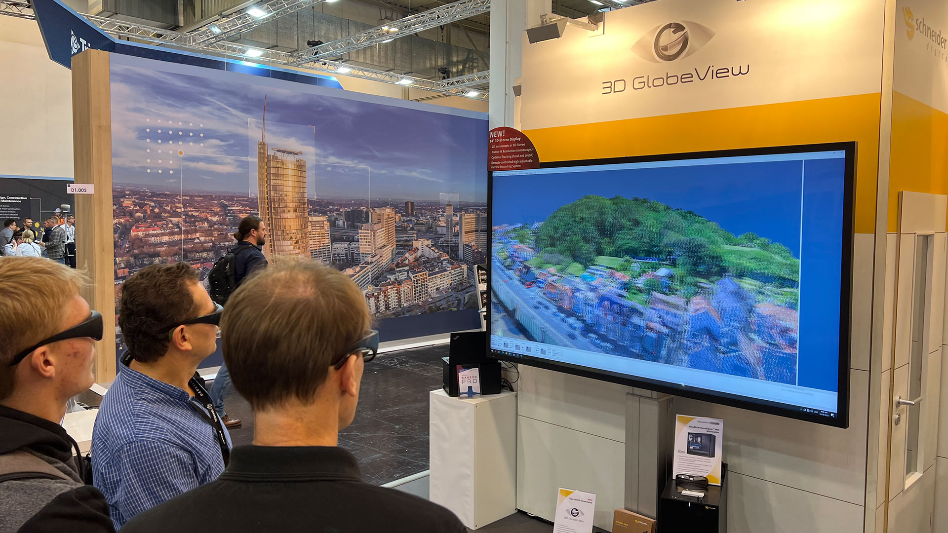 Schneider Digital Review INTERGEO 2022: 3D PluraView live