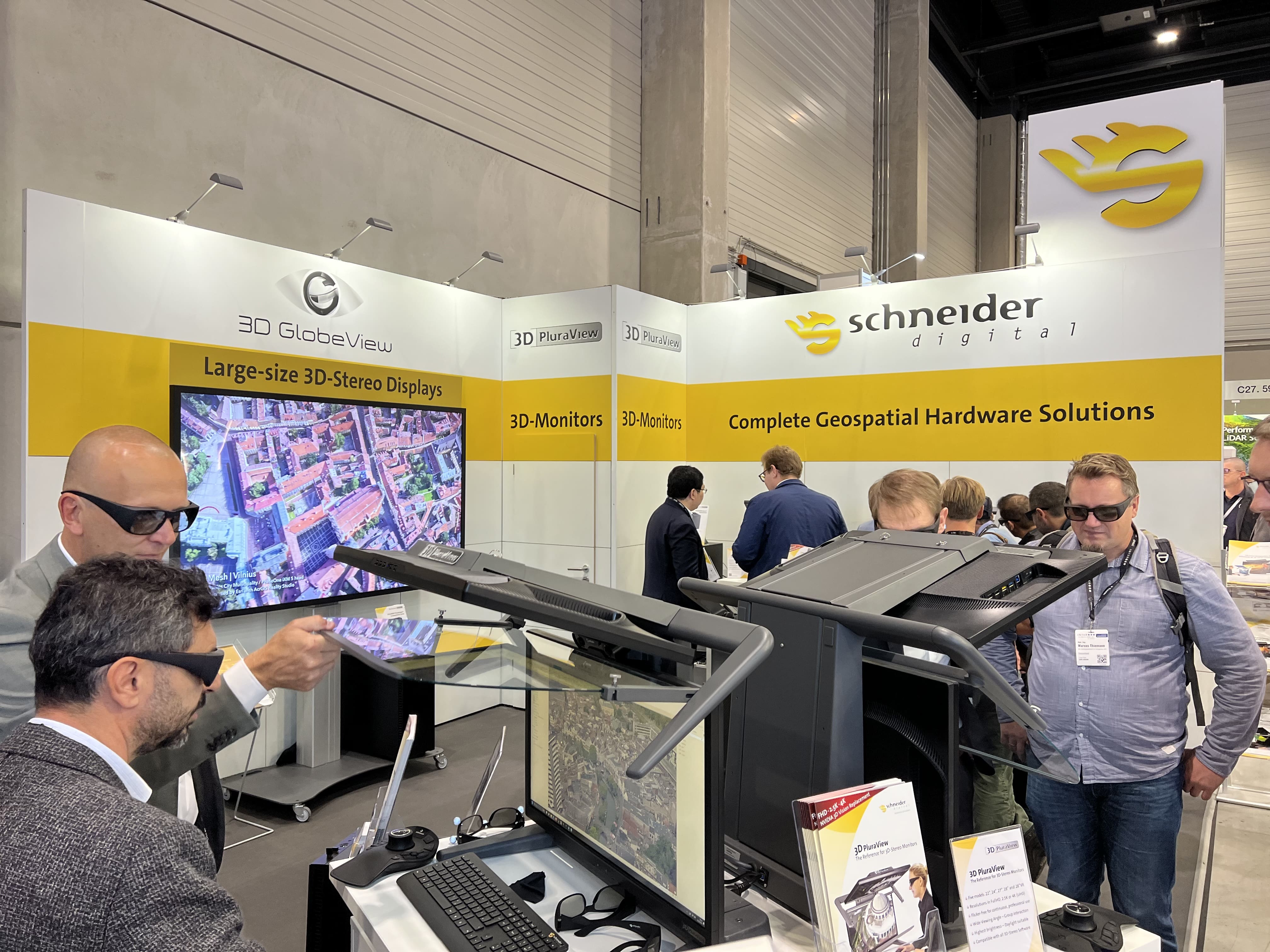Schneider Digital Review INTERGEO 2023: 3D PluraView live