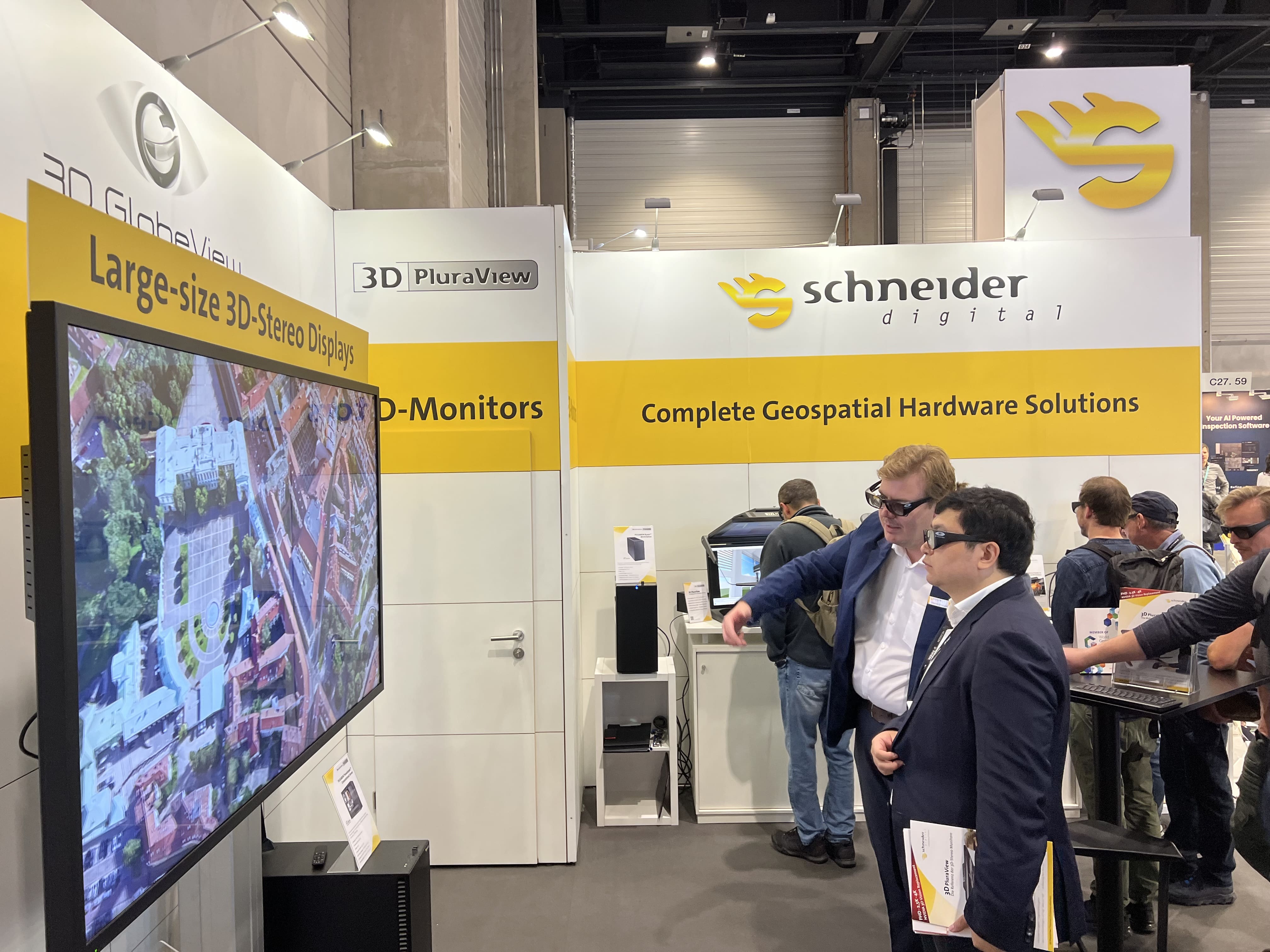 Schneider Digital Review INTERGEO 2023: 3D PluraView live