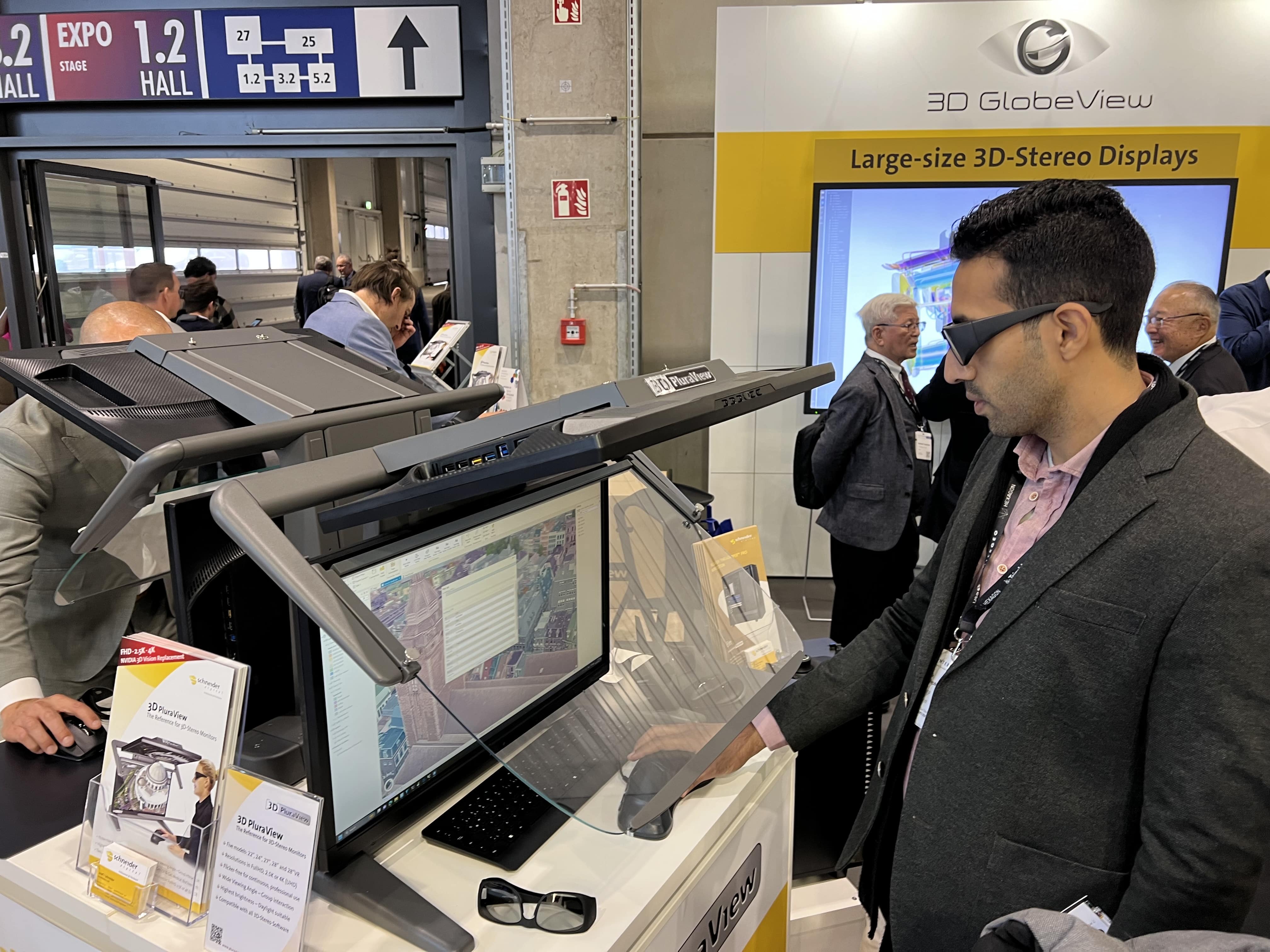 Schneider Digital Review INTERGEO 2023: 3D PluraView live