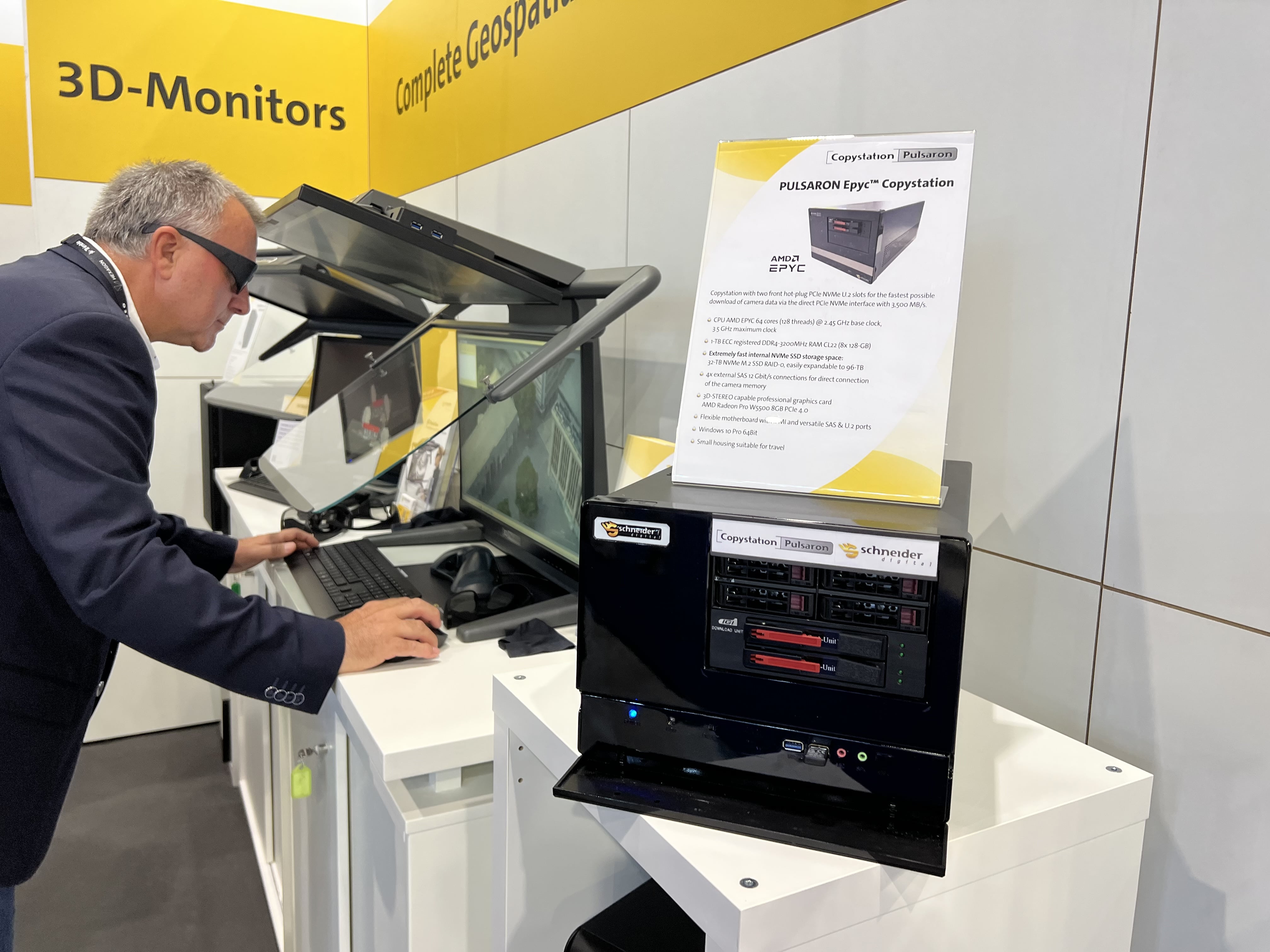 Schneider Digital Review INTERGEO 2023: 3D PluraView live