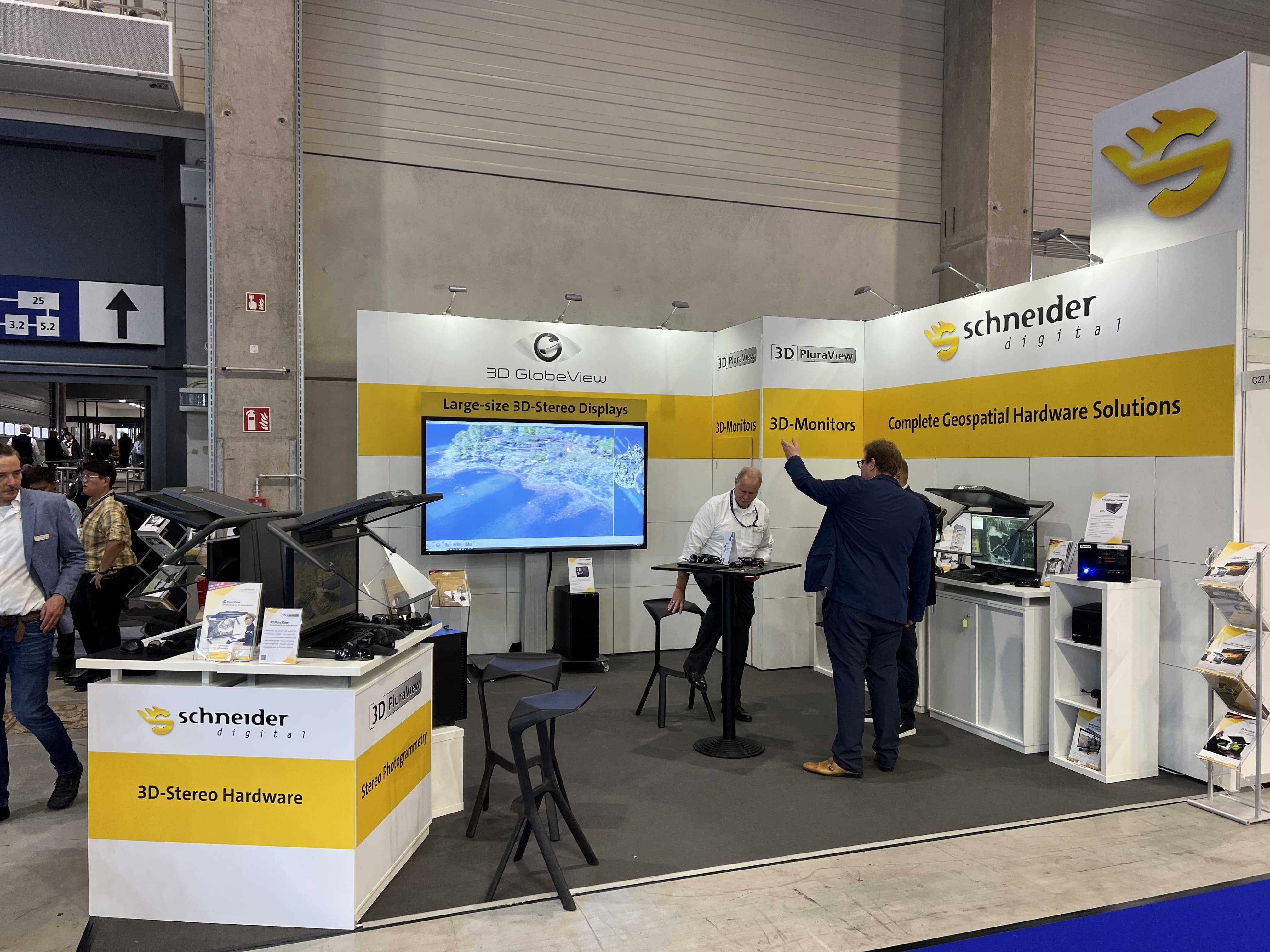 Schneider Digital Review INTERGEO 2023: 3D PluraView live