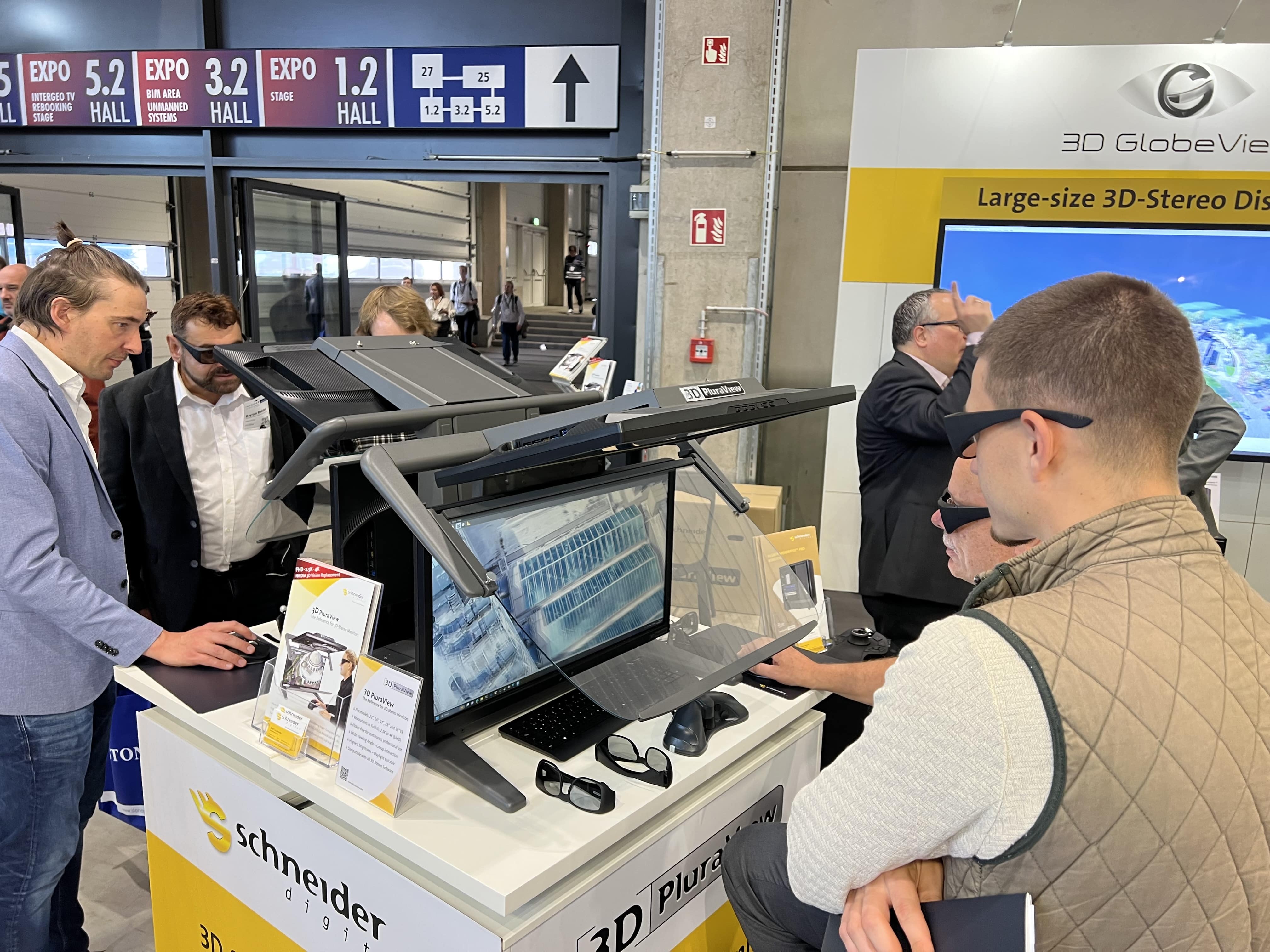 Schneider Digital Review INTERGEO 2023: 3D PluraView live