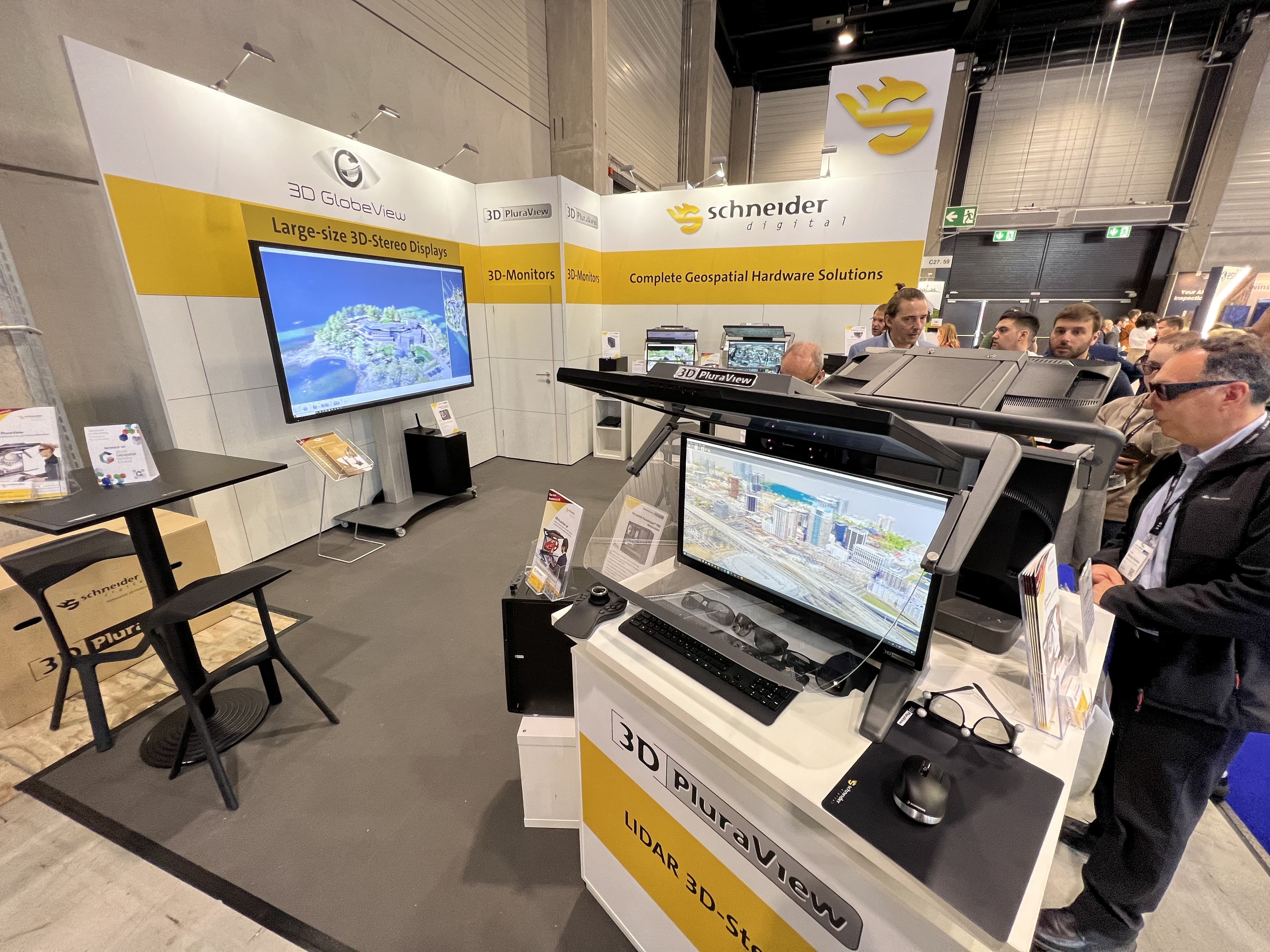 Schneider Digital Review INTERGEO 2023: 3D PluraView live