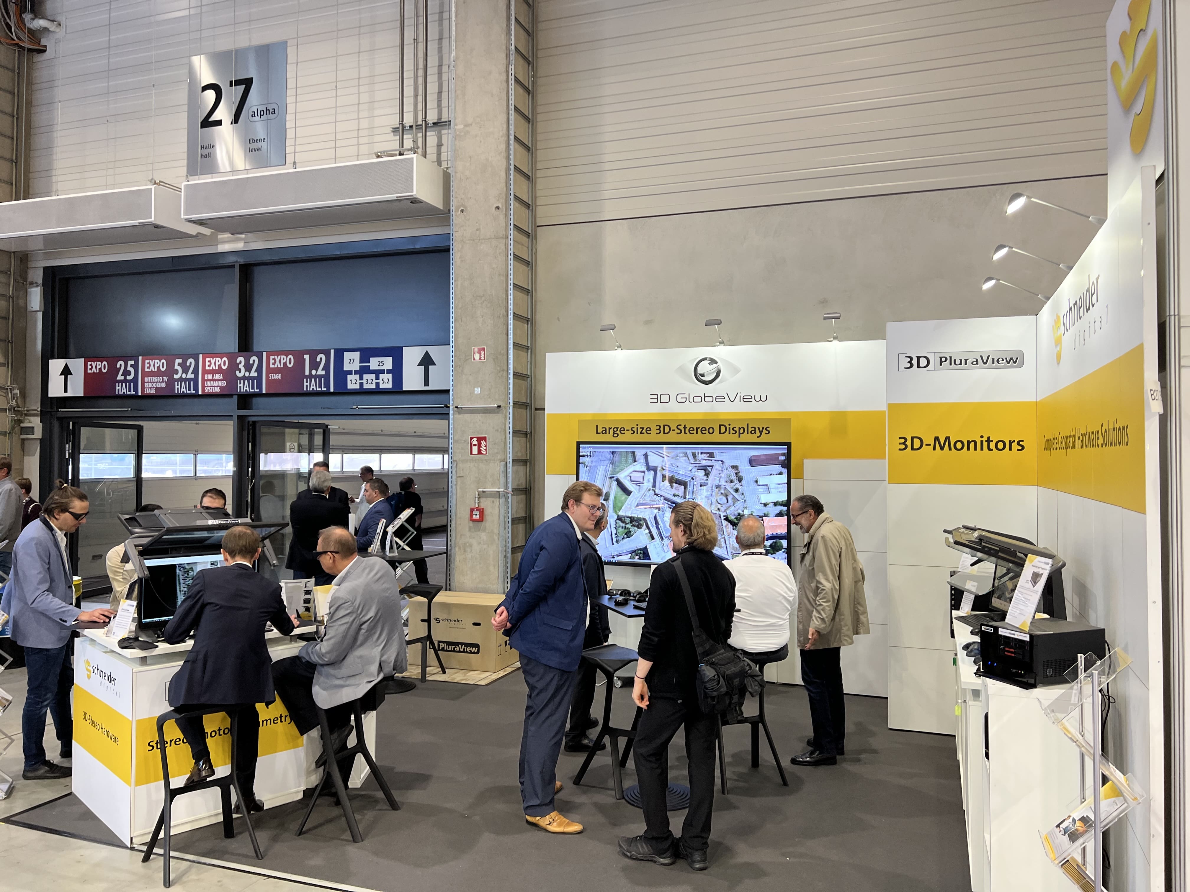 Schneider Digital Review INTERGEO 2023: 3D PluraView live