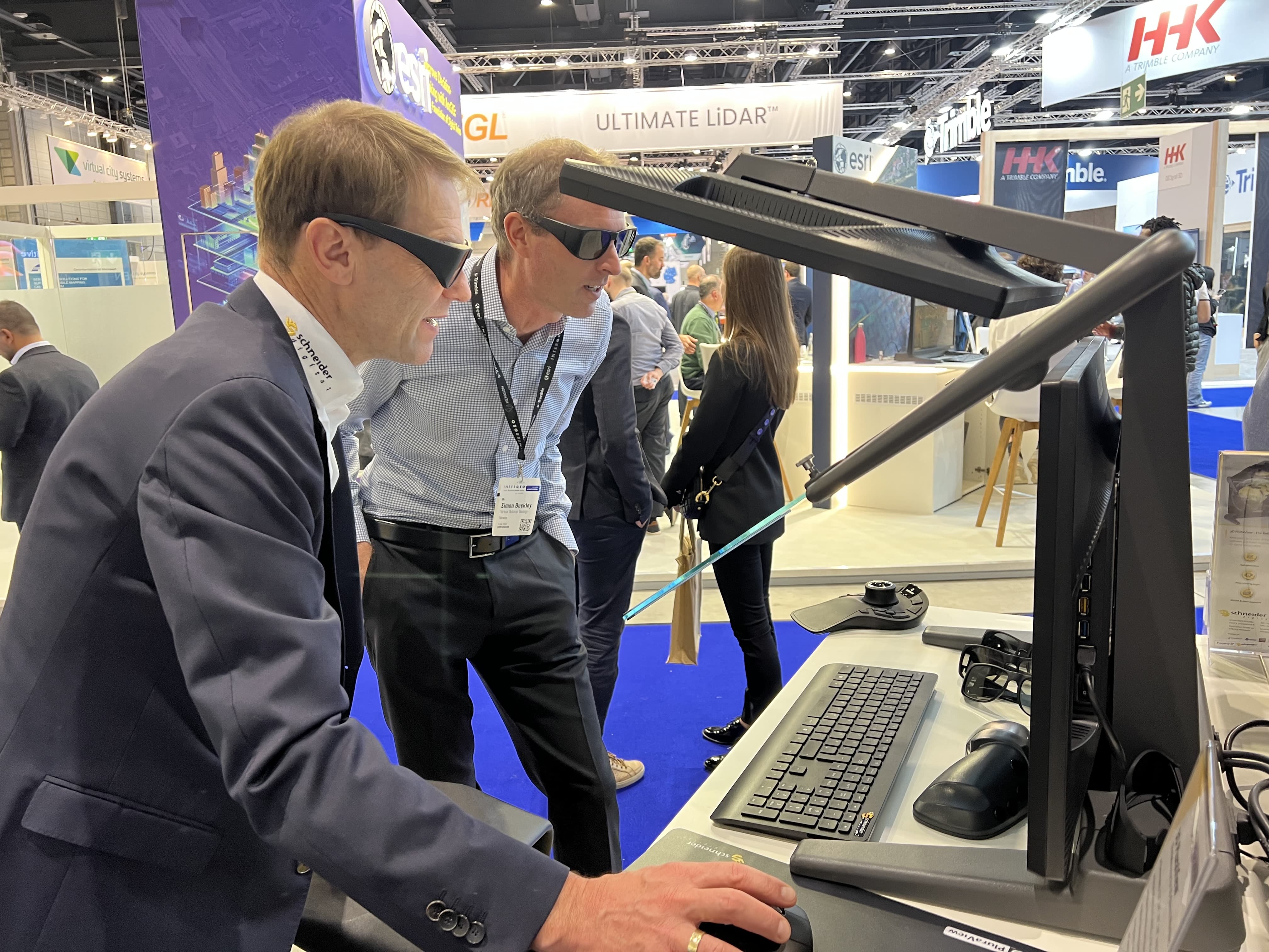 Schneider Digital Review INTERGEO 2023: 3D PluraView live
