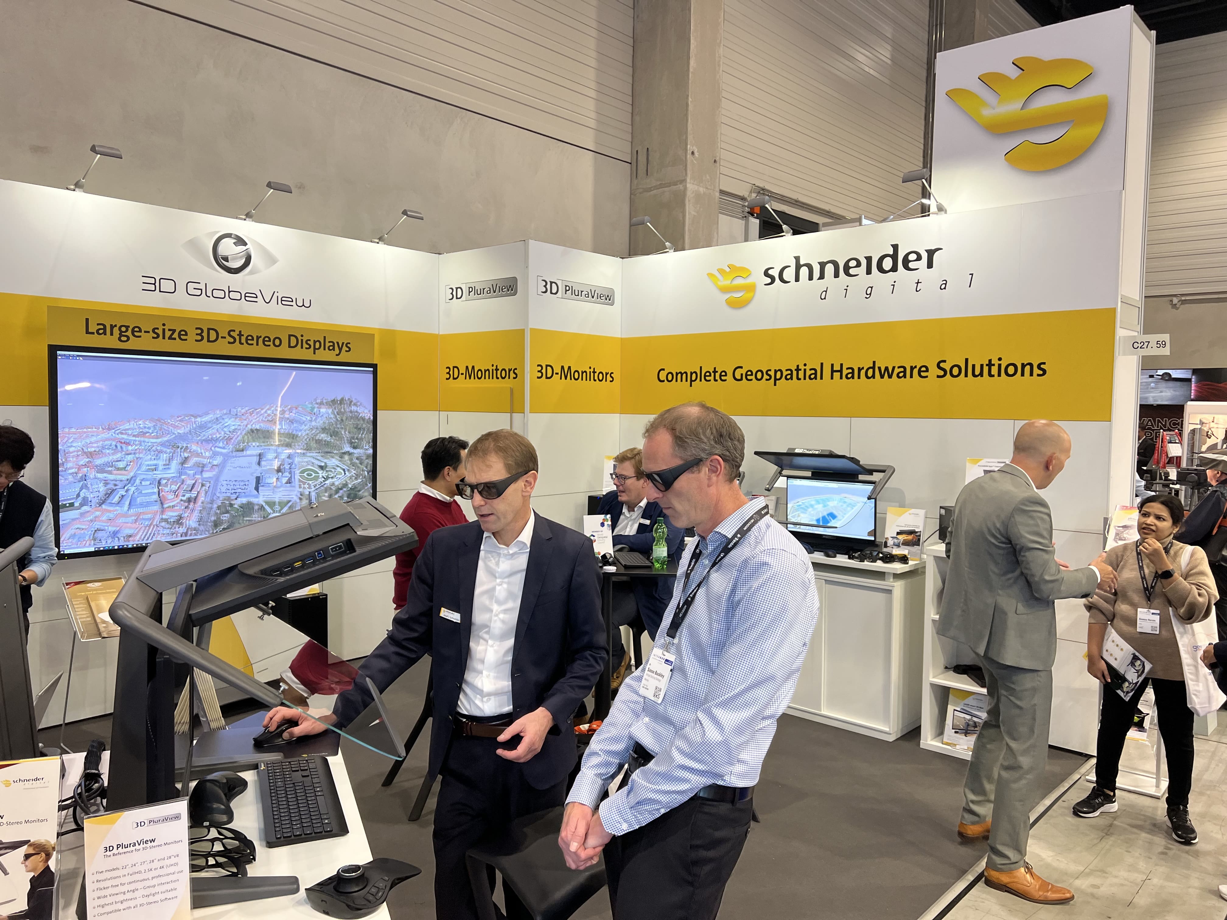 Schneider Digital Review INTERGEO 2023: 3D PluraView live
