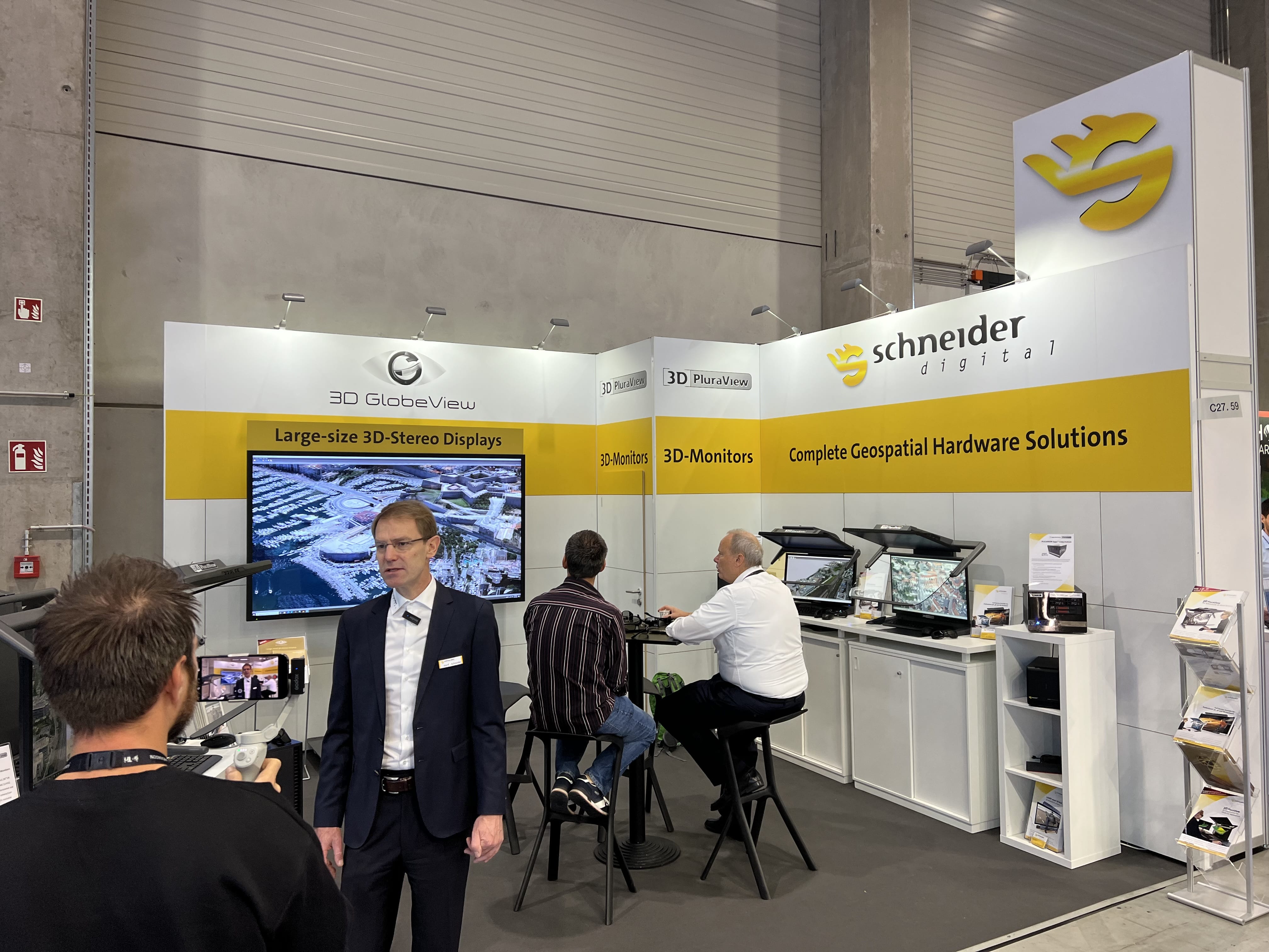 Schneider Digital Review INTERGEO 2023: 3D PluraView live