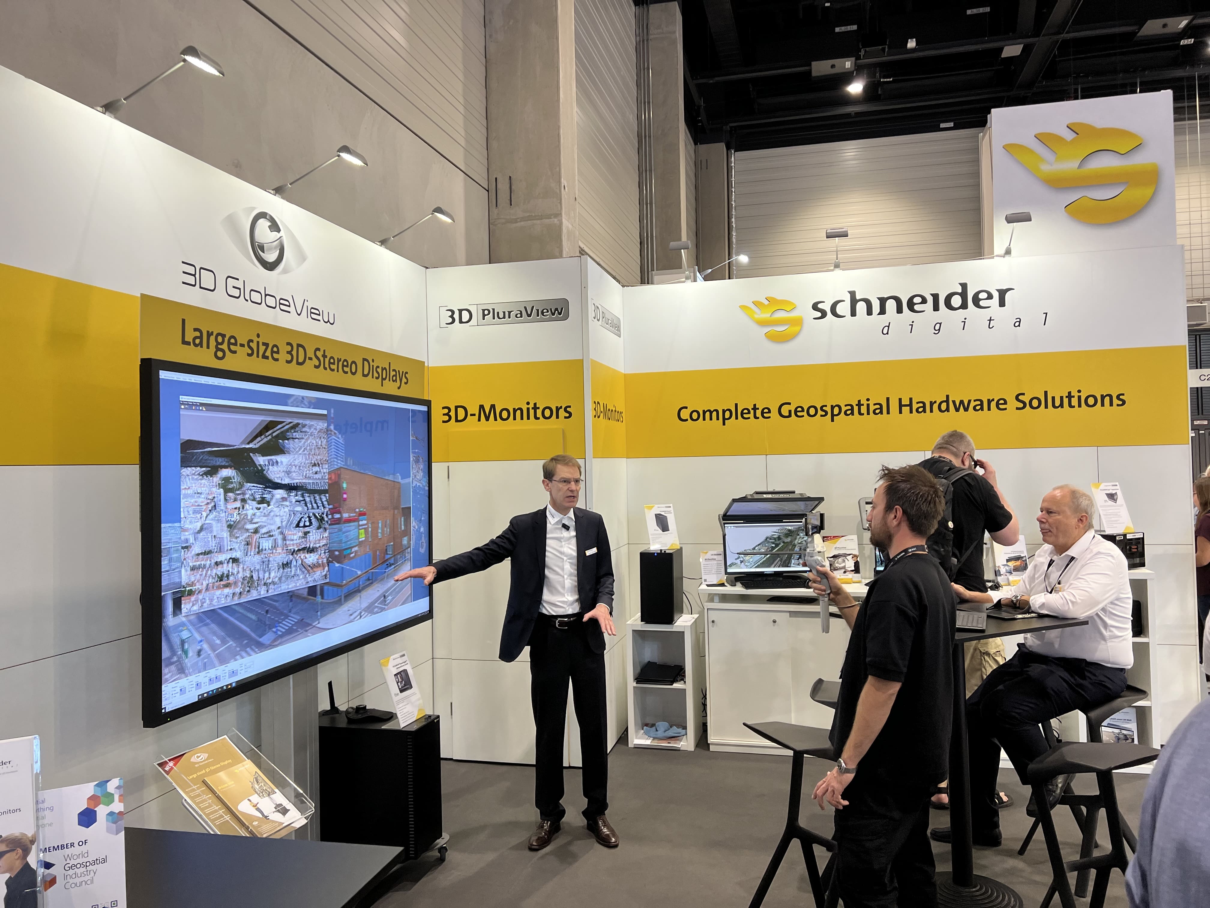 Schneider Digital Review INTERGEO 2023: 3D PluraView live